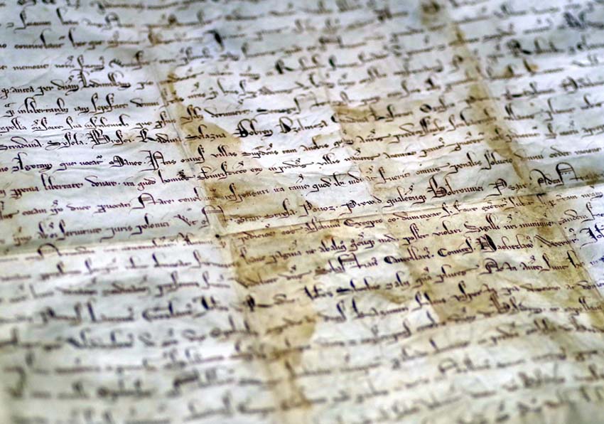 event image:Photo of an old text